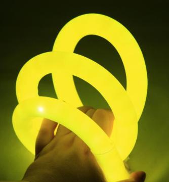 100% waterproof IP68 Amber color 20mm SMD Round LED Neon Flex Light
