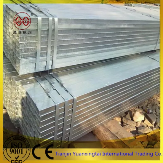 high tensile carbon steel pre-galvanized hollow section tube
