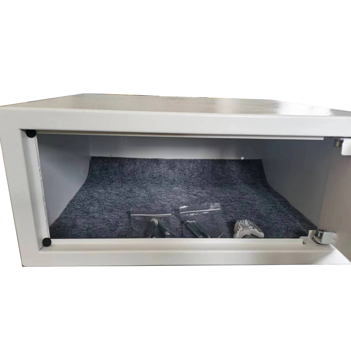 Cofres de segurança mecânica de aço pequeno com bloqueio de chave, armário para objetos de valor, guarda -costas da guarda domiciliar Lugar Dinheiro seguro adequado para laptop, SMA Series (12)