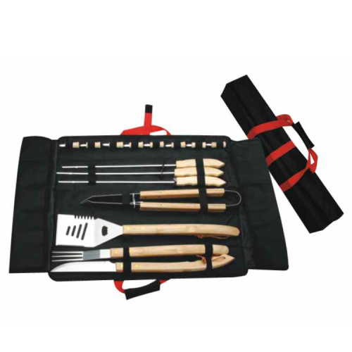 15pcs BBQ set in nylon bag