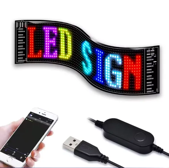 High Brightness LED Car Window Display Advertising