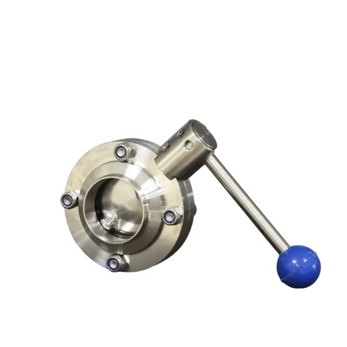 Stainless Steel Manual Clamp Sanitary Butterfly Valve