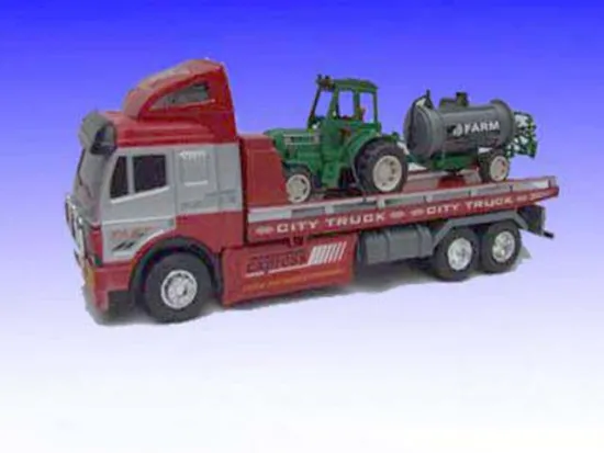 INERTIAL FLAT CAR IN THE FARMER