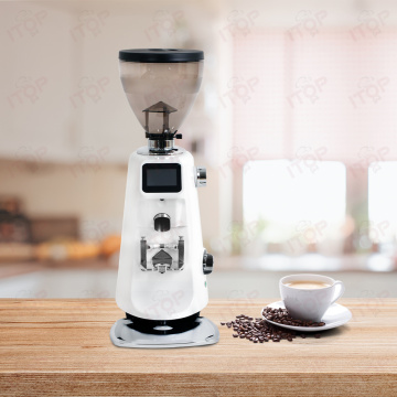 Commercial Electric Coffee Grinder with Touch Control and Big Capacity for Cafes and Restaurants