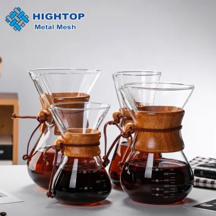 Big/Small Size Custom Double-Wall Unusual Heat-Resistant Classic Coffee Pot | Chemex Glass Pour-Over Coffee Maker with Brewer: Your Ultimate Coffee Brewing Solution
