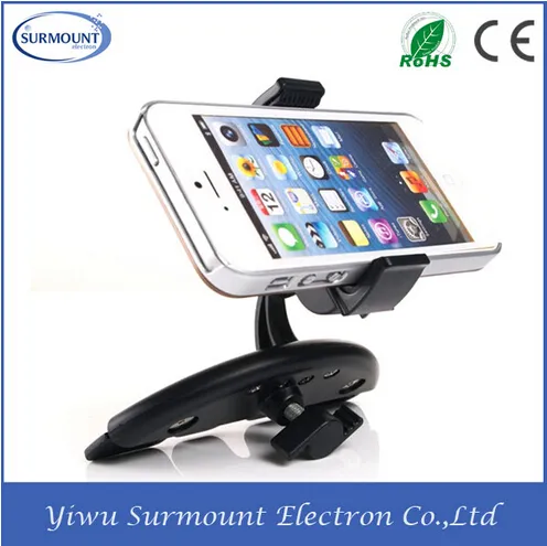 Car CD Slot Mount One Touch Phone Holder smart phone car holder