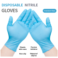 cheapest nitrile gloves blue