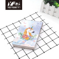 مخصصة Unicorn Style Hardcover Memo Pad دفتر محمول ومذكرات محمولة