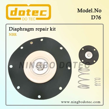 NBR Diaphragm For 3'' DMF-Z-76S BFEC Pulse Jet Valve Membrane Repair Kit
