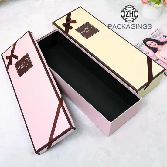 Recycled Paper Material Flower Packaging Box