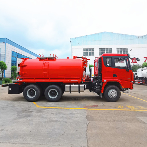 Shacman 10CBM всасывающий грузовик