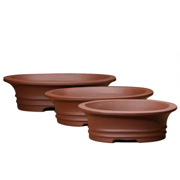 Barato Wholesale bom terracota raso bonsai potes