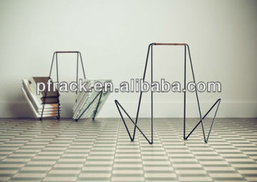 floor standing magazine rack