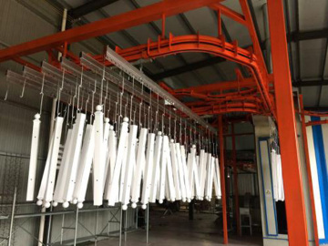 High Efficiency Horizontal Powder Line