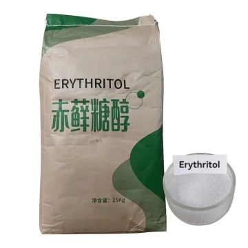 Edulcorantes de aditivos alimentarios eritritol orgánico natural