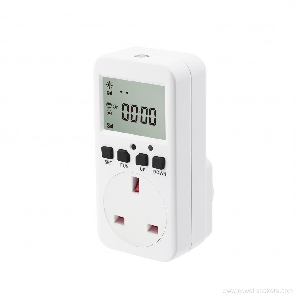 Photocell Countdown Timer With UK Plug