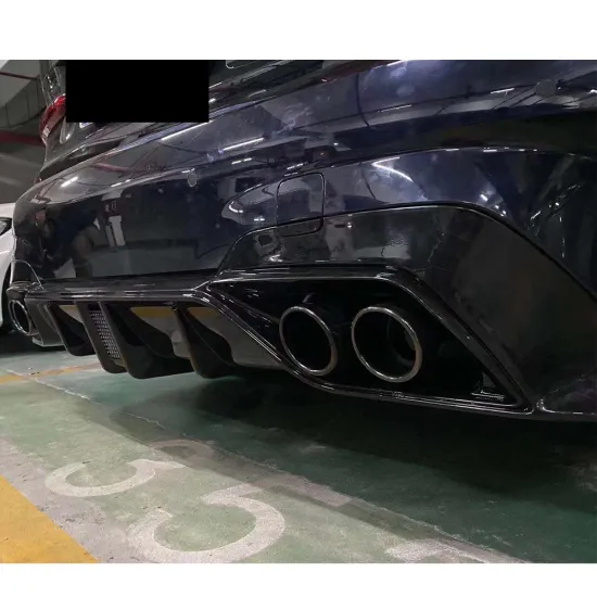 Chinese Factory Auto Parts: BMW G20 2020 Rear Lip Spoiler, Bumper Diffuser, Stainless Steel Tail Pipe