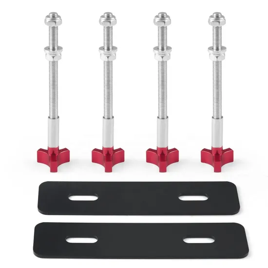 4PCS Mounting Pin Kit: Adjustable Support Brackets for Sand Tracks and Fixed Frames