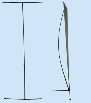 Advertising L Frame Stand