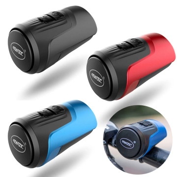 Alarma de 125db Bornión eléctrica antirrobo - Campana de bicicleta impermeable IPX5 con carga USB