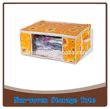 clear pp clothing storage woven bag