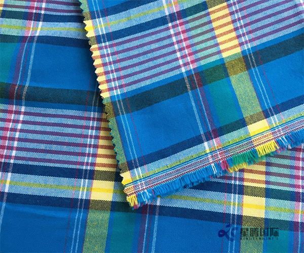 Good Cotton Yarn Dyed Check Fabric