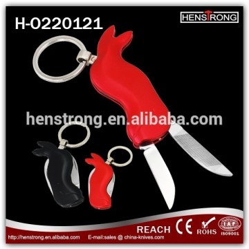 Different shape Stainless steel beautiful keychain design