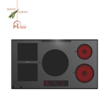 High Power 5 Burner Smart WiFi Induction + Ceramic Hybrid Cooker 220-240V