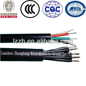 Fluorine plastic insulated PVC sheath control cable (KFV)