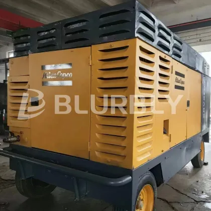 Used Atlas Copco XRVS976 Portable Screw Diesel Compressor