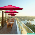 Outdoor centre pillar umbrella without light