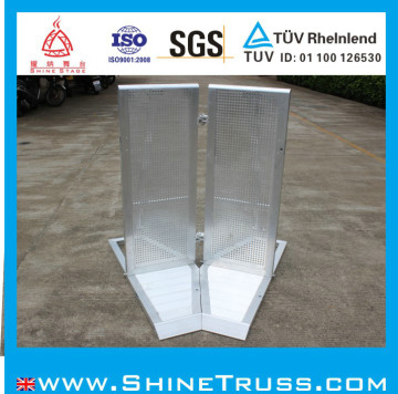 45 Degree Corner Aluminum Crowd Control Barrier