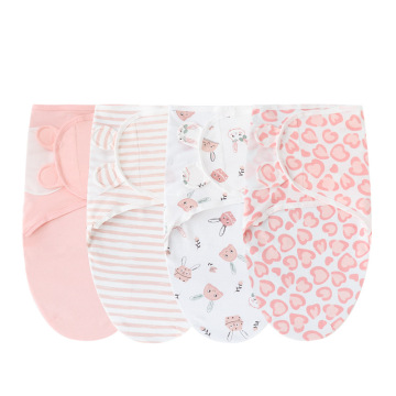 Eco-Friendly 100% Cotton Baby Swaddle Wrap - Soft Cotton Sleep Sack for Newborns