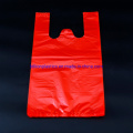 Plastic Shopping Grocery T Shirt Bag with Logo