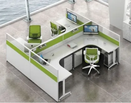 Modular Partition Workstations with Screens