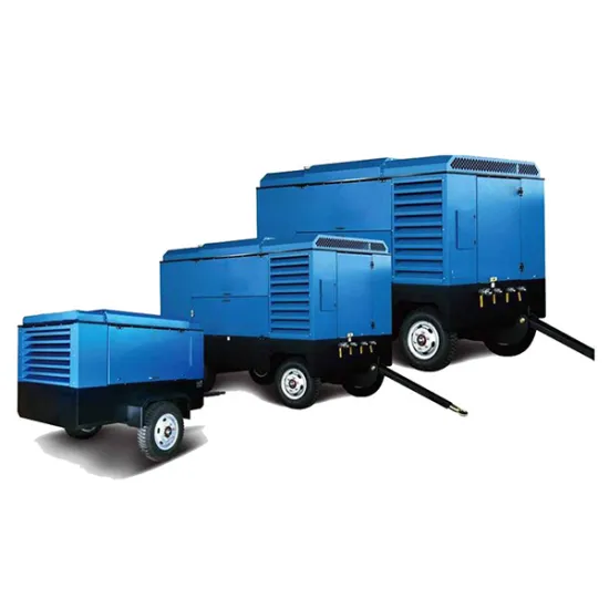 Diesel Screw Mobile Air Compressor Drilling Rig