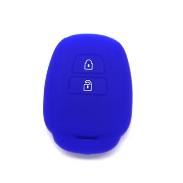 Logo Toyota 2 buttons silicone key case