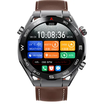 Ultimate 1.5 Inch Amoled Screen Smartwatch with Chat GPT - HK5hero Waterproof Reloj for Men