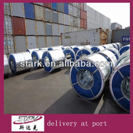 z100 G550 galvanized steel coil from china mill price