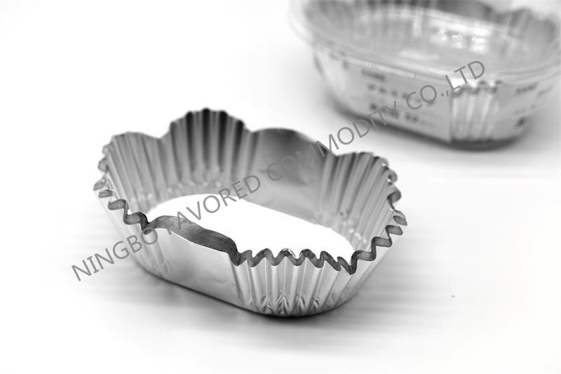 Aluminium foil cup medium oval