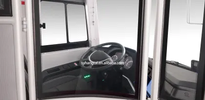 50-Seat All Weather Coach with Hydrogen Fuel Cell Technology: 450km Range Intercity Bus