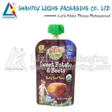 LIXING PACKAGING plastic frozen food packaging bag