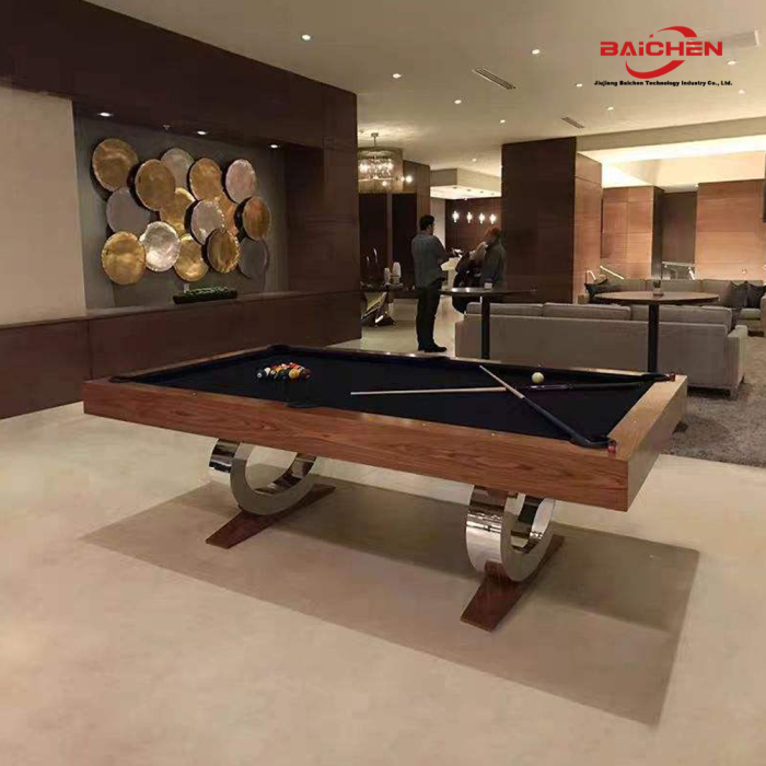 Metal Ayaklı Güçlü Destekli Bilardo Masası
