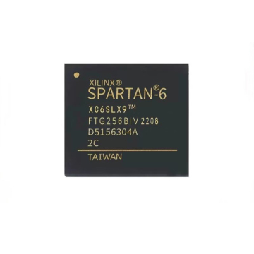 XC6SLX9-2FTG256C ชิป FPGA IC-อาร์เรย์ประตูที่โปรแกรมได้ 256-FTBGA ดั้งเดิม