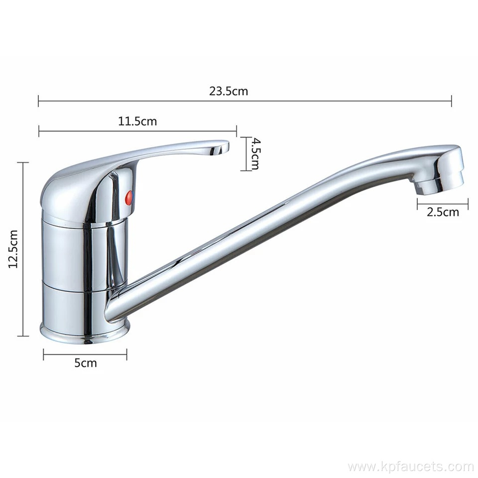 Flexible Fashion Stainless Steel Single Handle Faucet