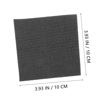 Black Carbon Fiber Felt Welding Blanket