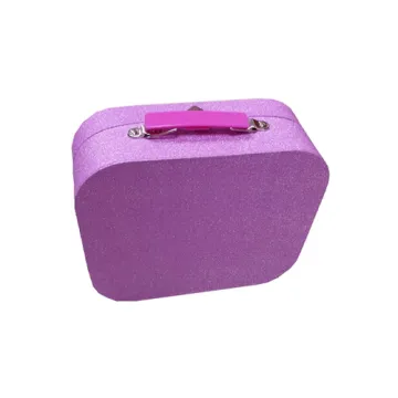 Glitter Luxury Cosmetic Suitcase Paper Gift Box