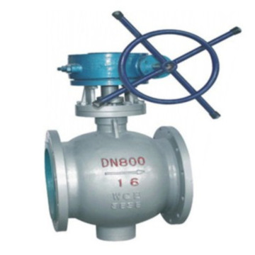 PN16 DN800 WCB Carbon Steel Large Diameter Eccentric Half Ball Valve