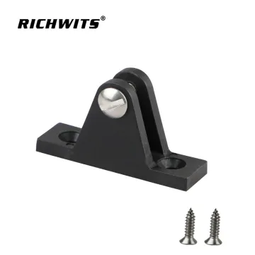 Boat accessories marine accessories Bimini Top Fitting Flat Mount Black Nylon Deck Hinges