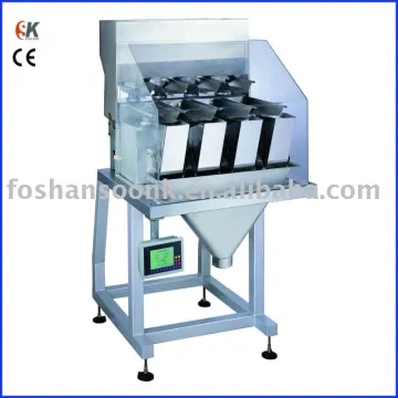 multihead combination weigher/electronic automatic combination weighing scales